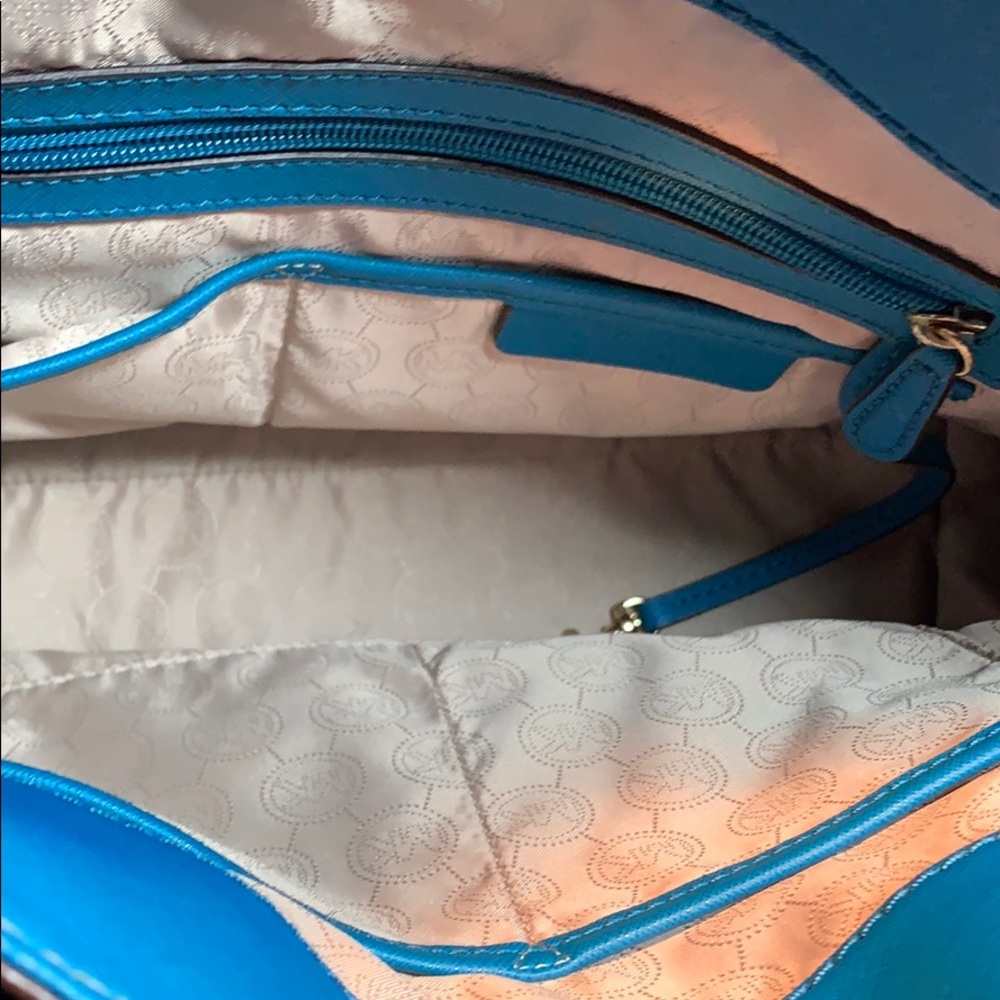 NWOT Michael Kors Hamilton Large leather bag - Picture 8 of 13